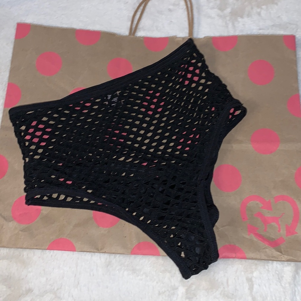 Small Victoria’s Secret fishnet very sexy high-waist cheeky panties